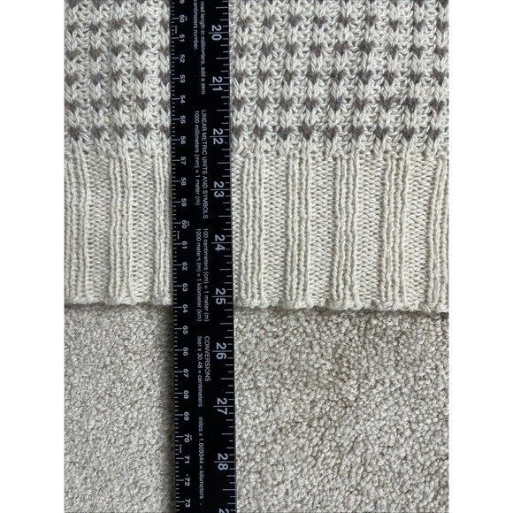 Vintage 90s Lake Harmony Rowing Club Men’s Sz M Wool‎ Sweater USA Flawed As Is - Picture 8 of 11